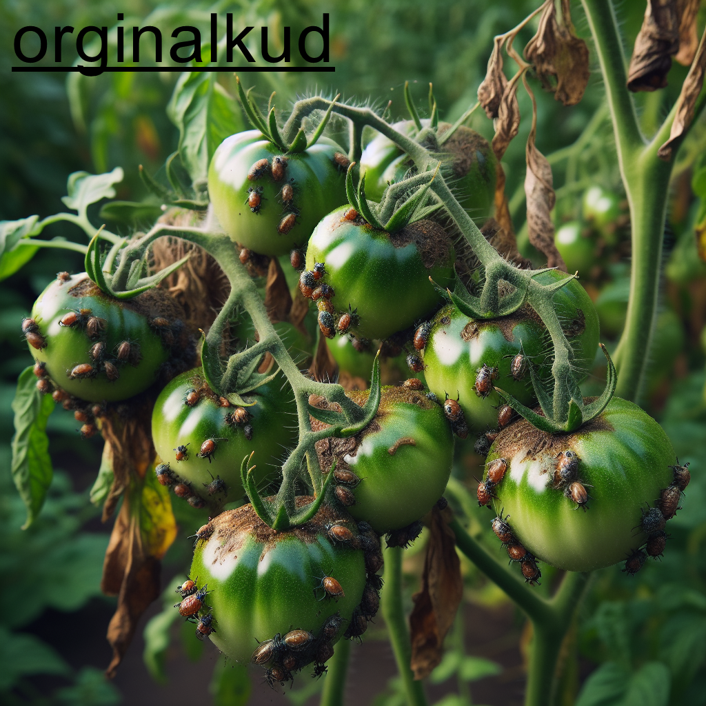 آفت گوجه سبز