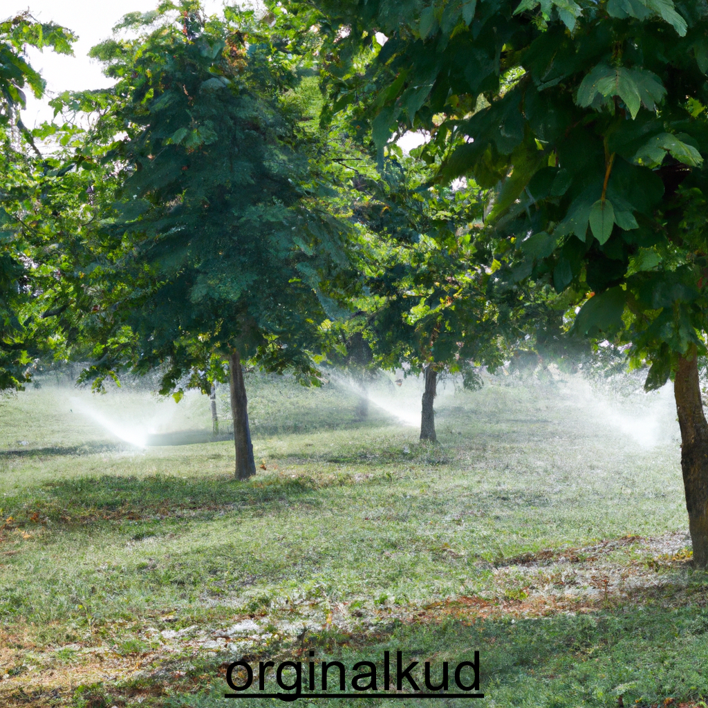 آبیاری گردو