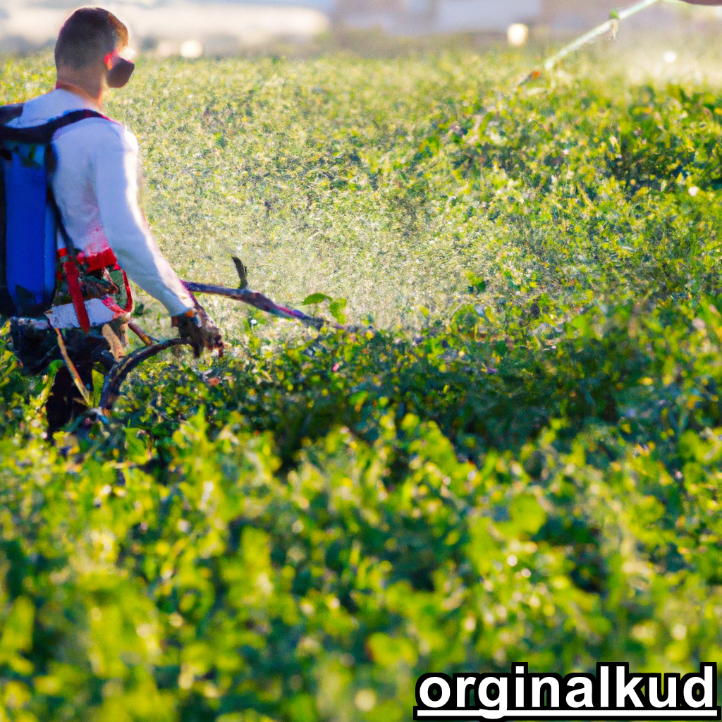 محلول پاشی نخود سبز