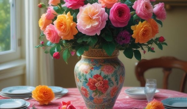 کوددهی گل محمدی