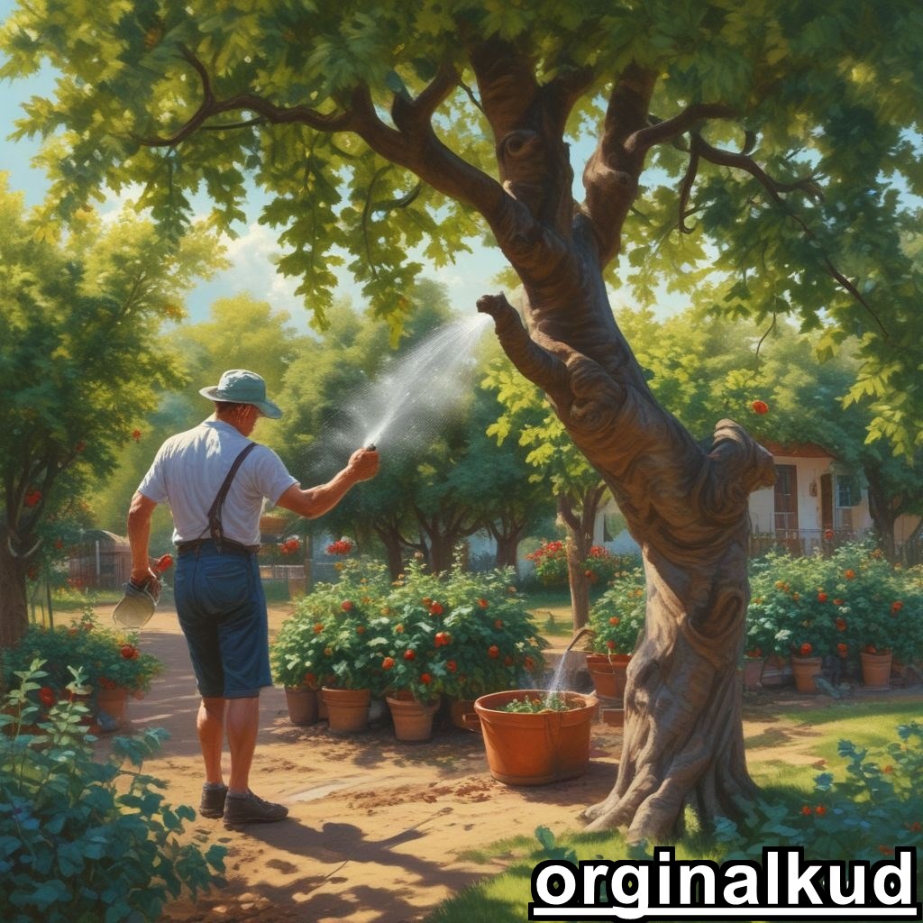 آبیاری توت
