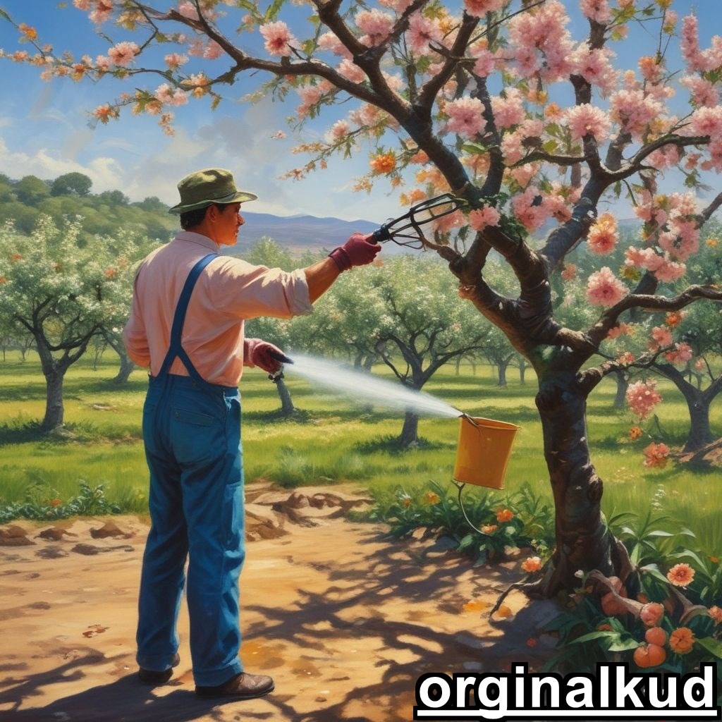 کوددهی شفتالو