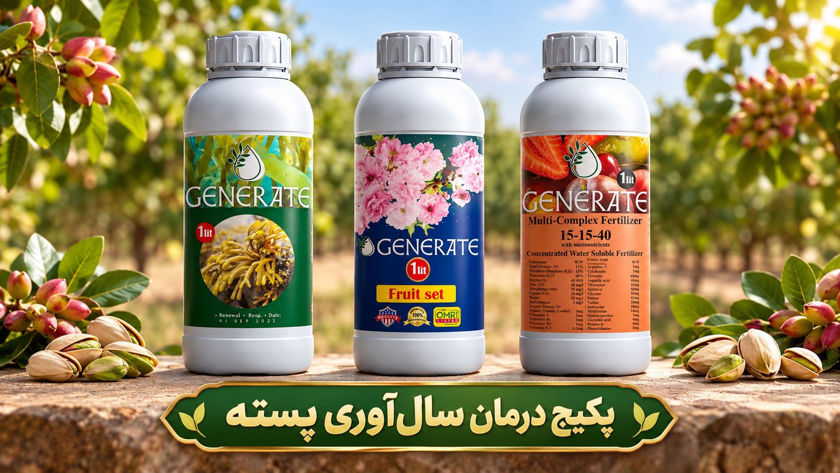 پکیج درمان سال آوری پسته